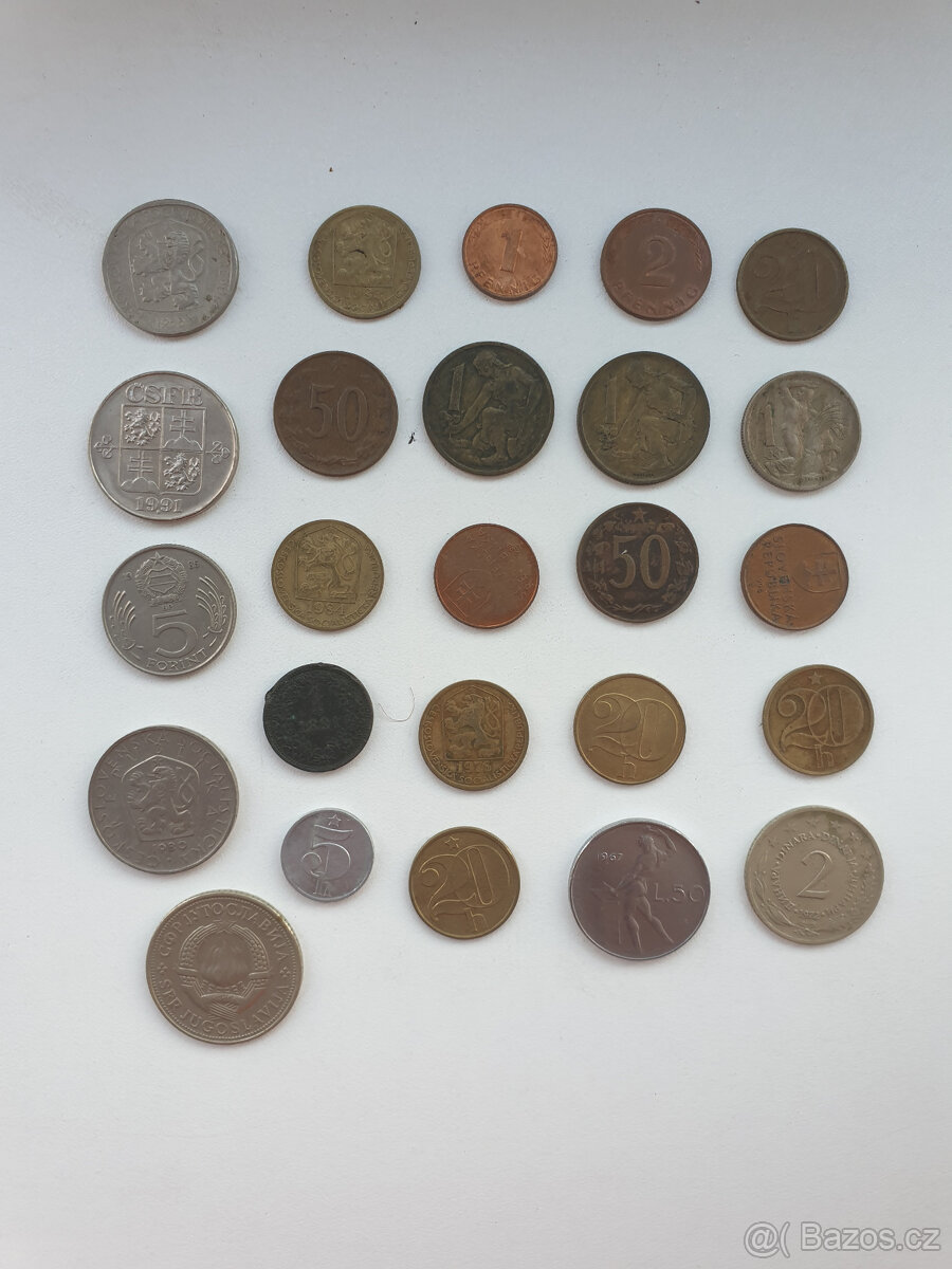 Stare mince nabidka 1 - 13