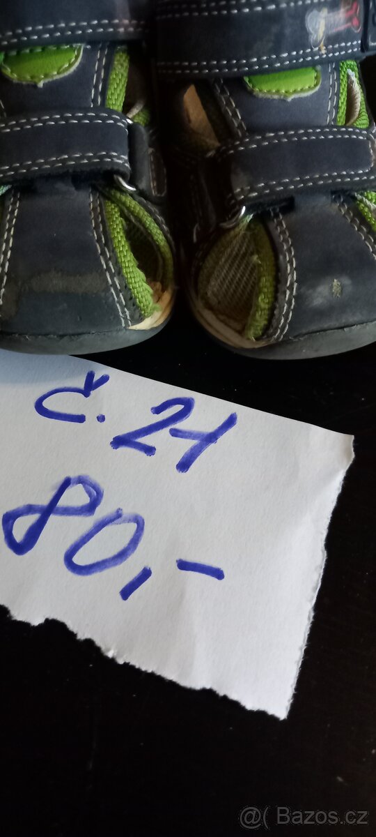 Dětské nošené botičky vel. 19, 20 a 21 - 13
