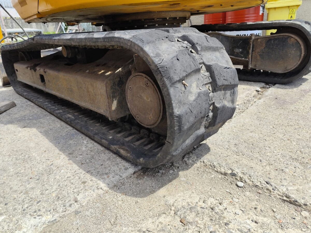 Bagr JCB 8085. Klima, 2x lyžica, kosačka. - 13