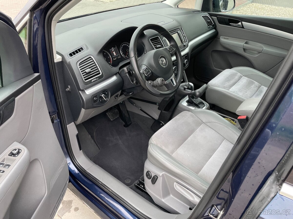 VW Sharan 2,0tdi DSG 7.míst -uprava pro vozíčkáře - 13