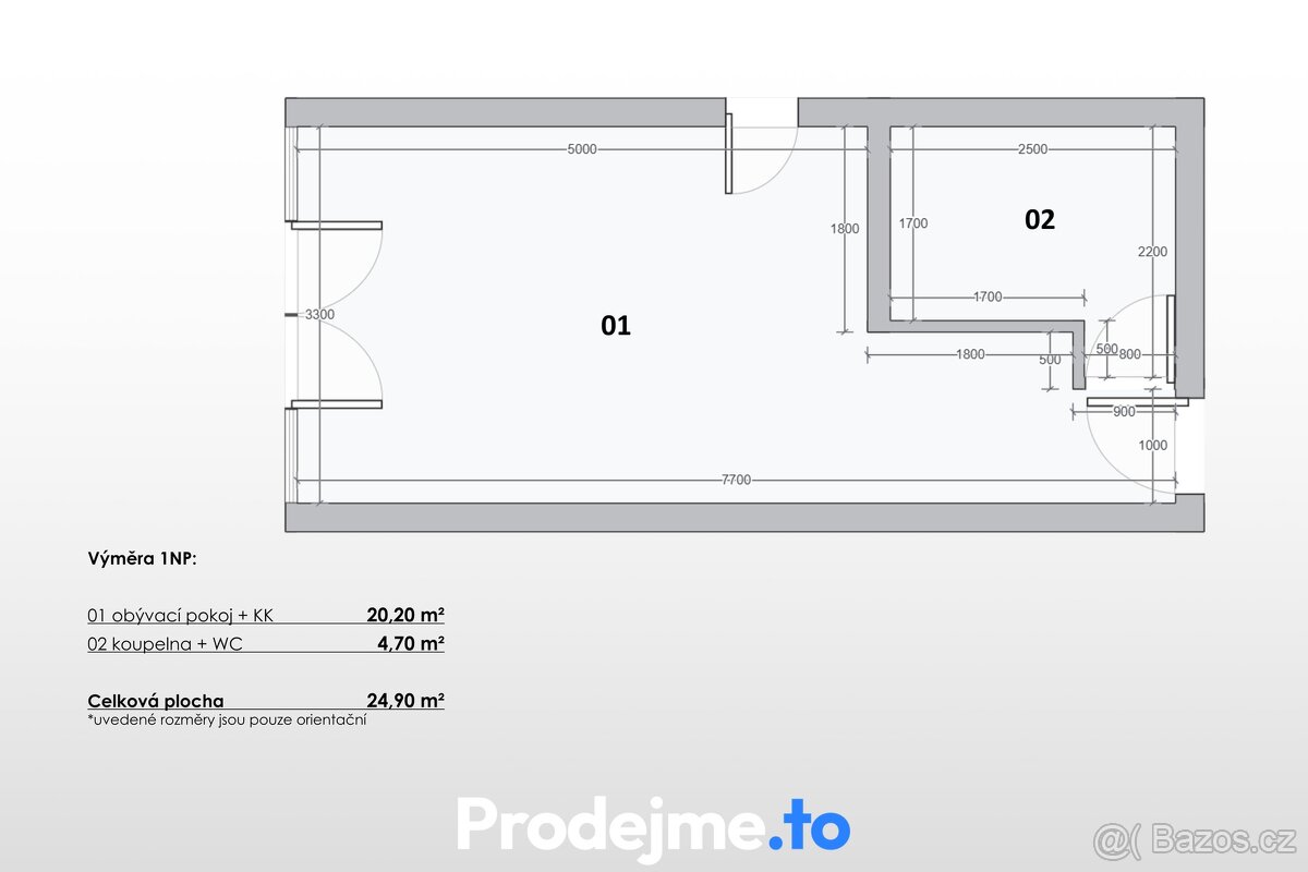Prodej Loftu 1+kk, 34 m2 - Dobšice, ev.č. 100155 - 13
