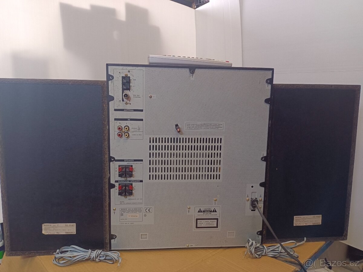 SONY věž HCD-N355 , pětidisk,rádio, double deck, zesilovač. - 13
