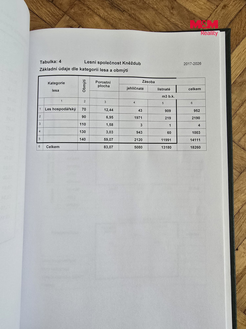 Prodej lesa, 845297 m², Kněždub - 13