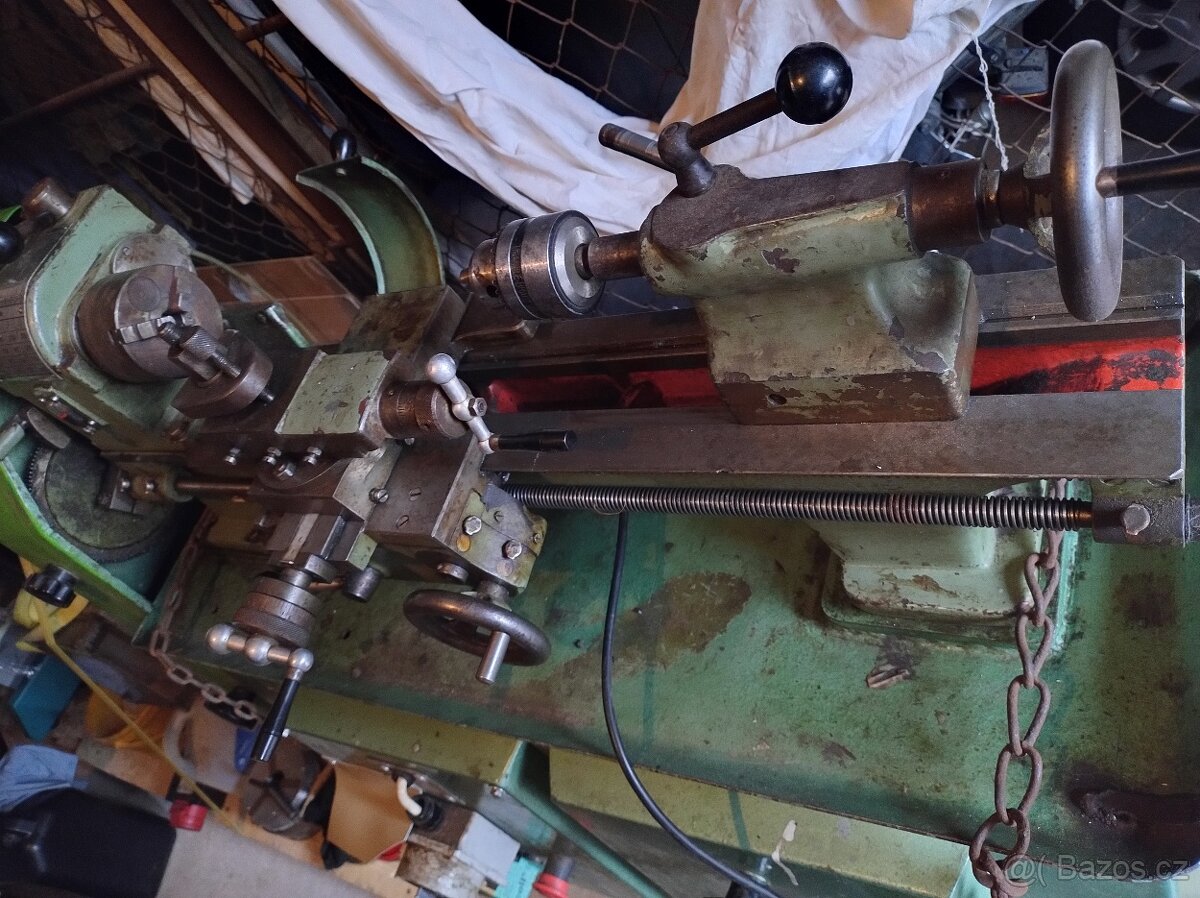 Soustruh Schramm & Lichner, stolovy soustruh - 13