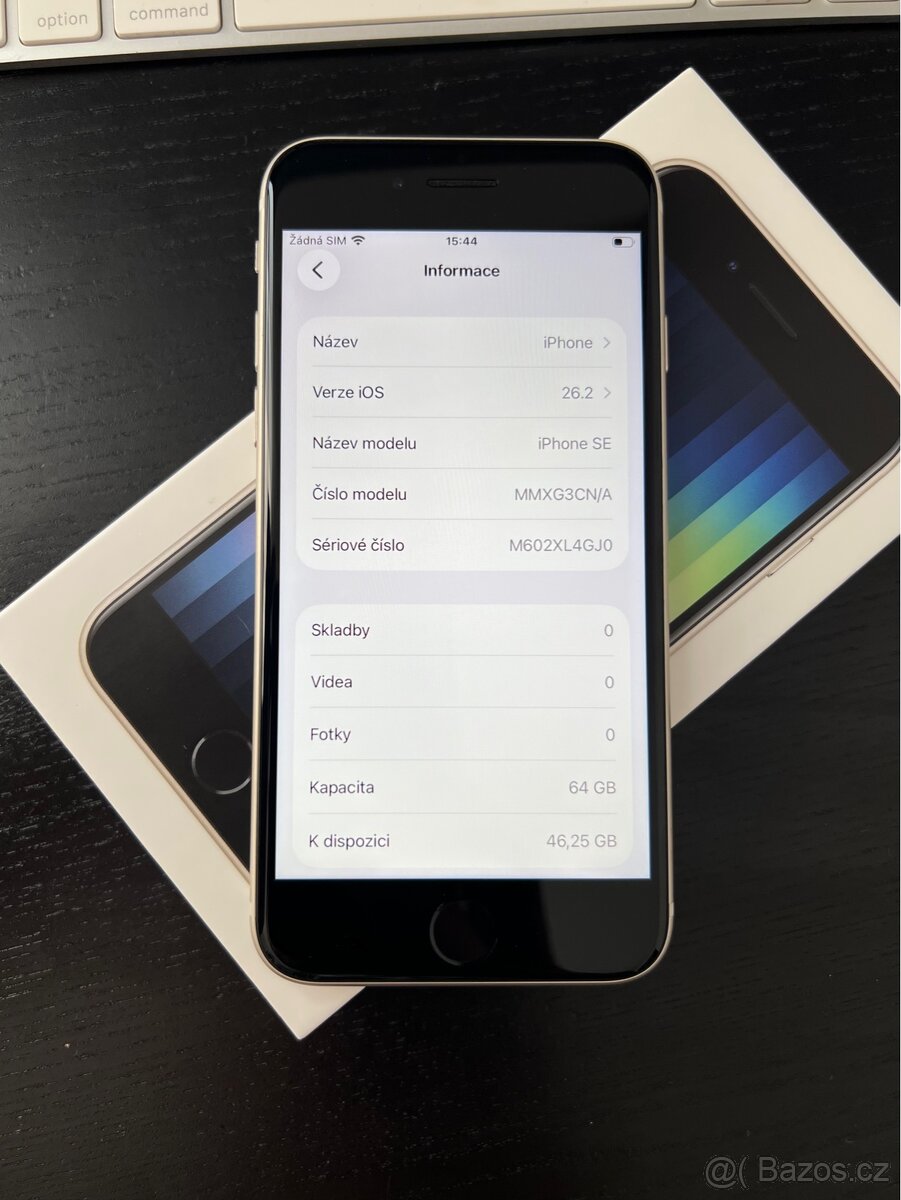 Iphone SE 2022 64GB - TOP STAV - 13