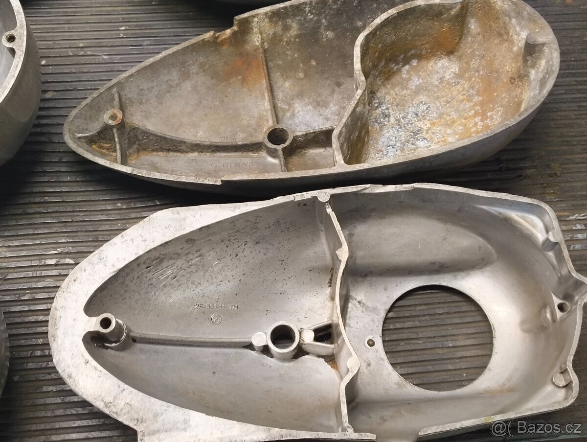 Víka kryty motoru Jawa 250 350 panelka kývačka Sport - 13