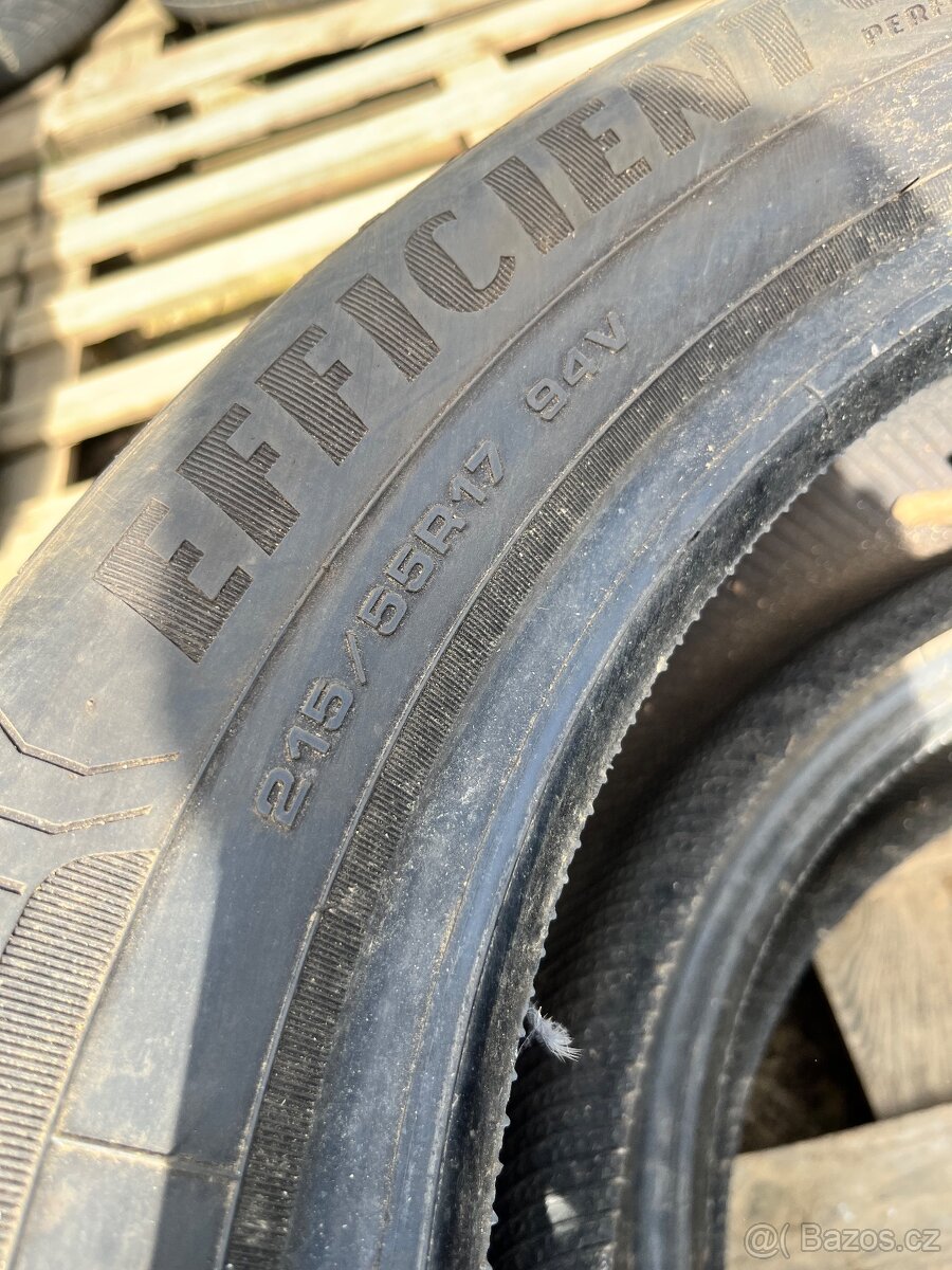 215/55 r17 letní Bridgestone 4ks Goodyear 2ks - 13