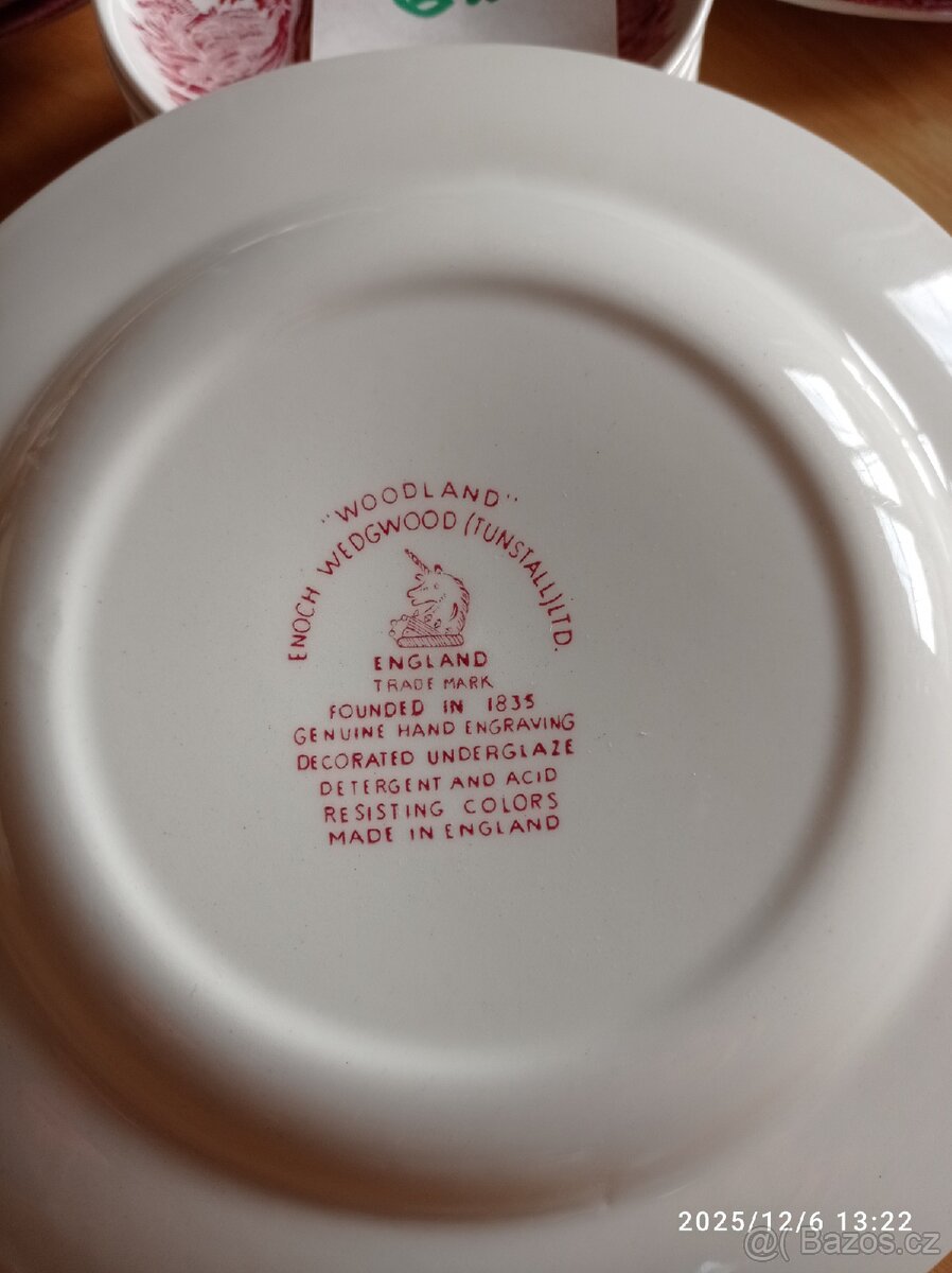 Starožitný anglický porcelán - 13