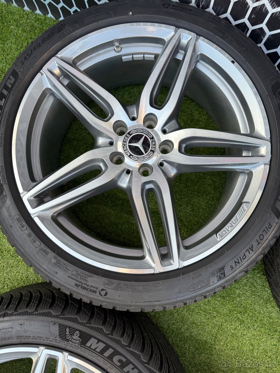 Mercedes E-CLASS AMG - 245/40 R19 ORIGINÁLNÍ ZIMNÍ SADA - 13