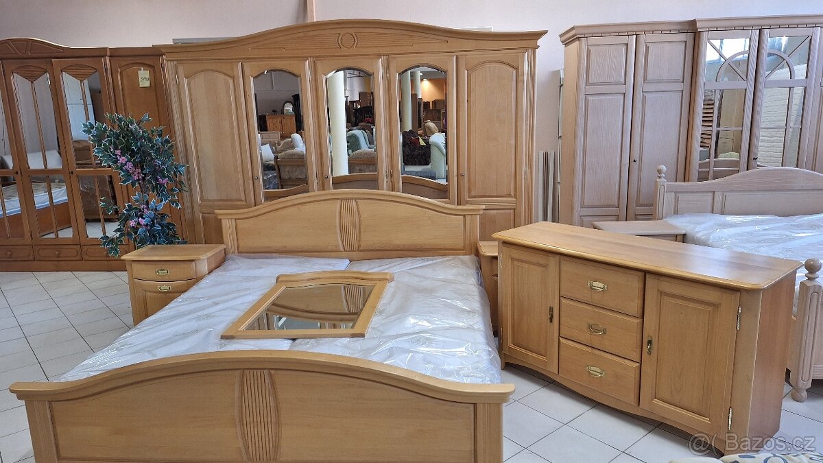 Masivní kompletní ložnice - 13