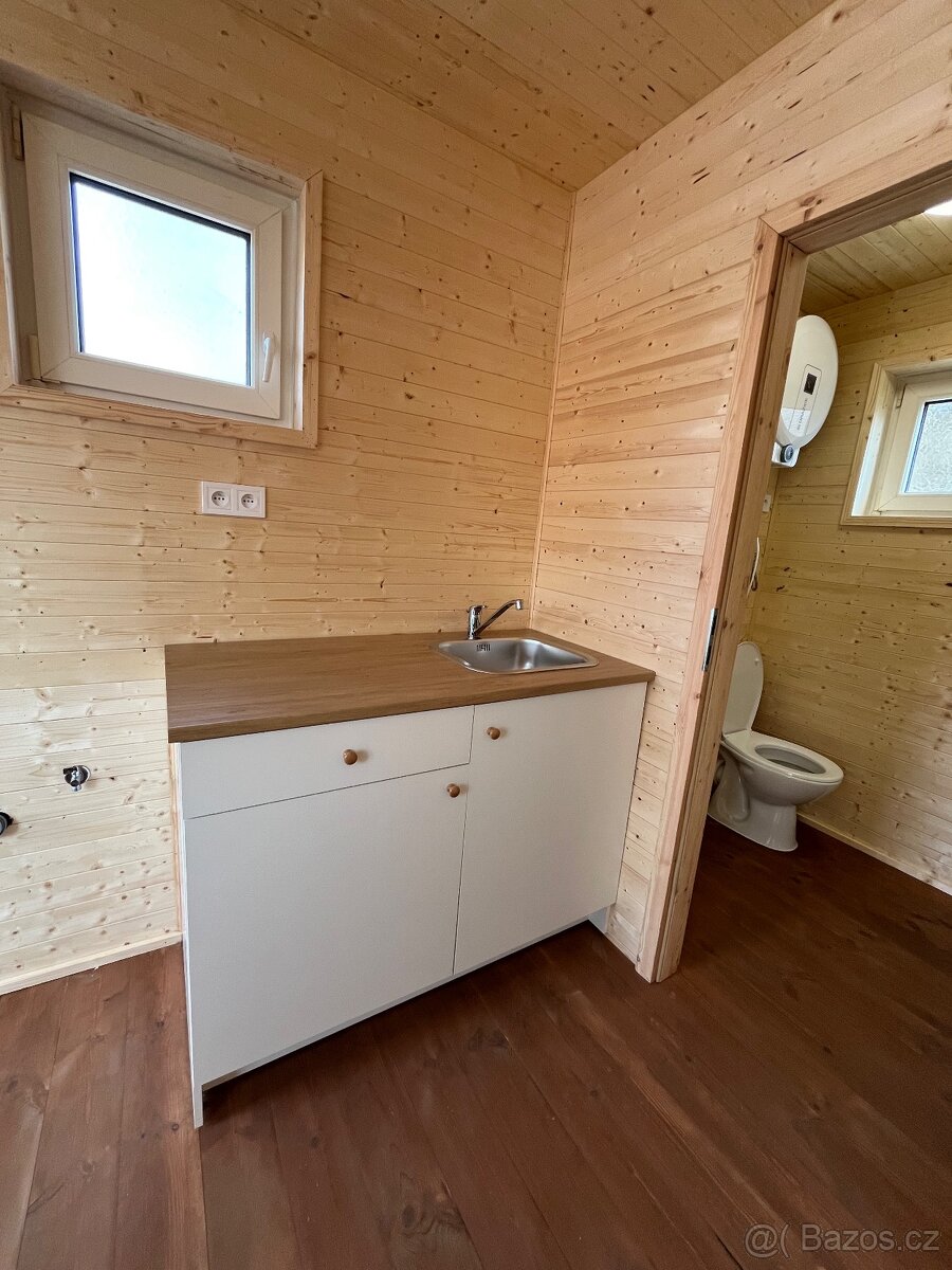 Tiny house obytný modul celoroční bydlení,maringotka,chata,d - 13