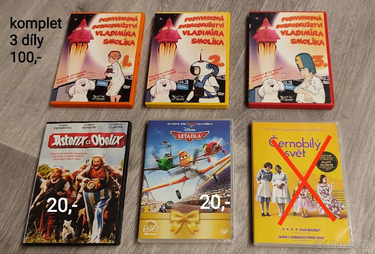 BLU-RAY a DVD filmy různých žánrů - 13