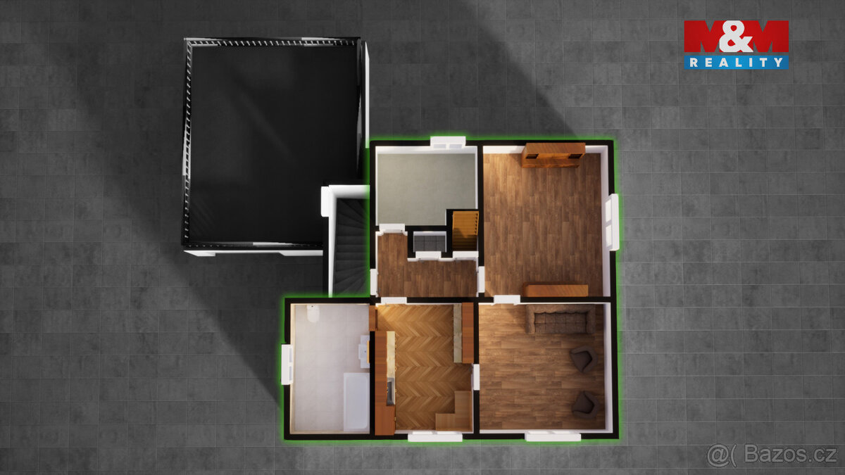 Prodej bytu 3+1, 80 m², Dlouhý Most - 13