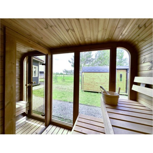 Sauna Marivox, venkovní finská sauna, zahradní sauna - 13