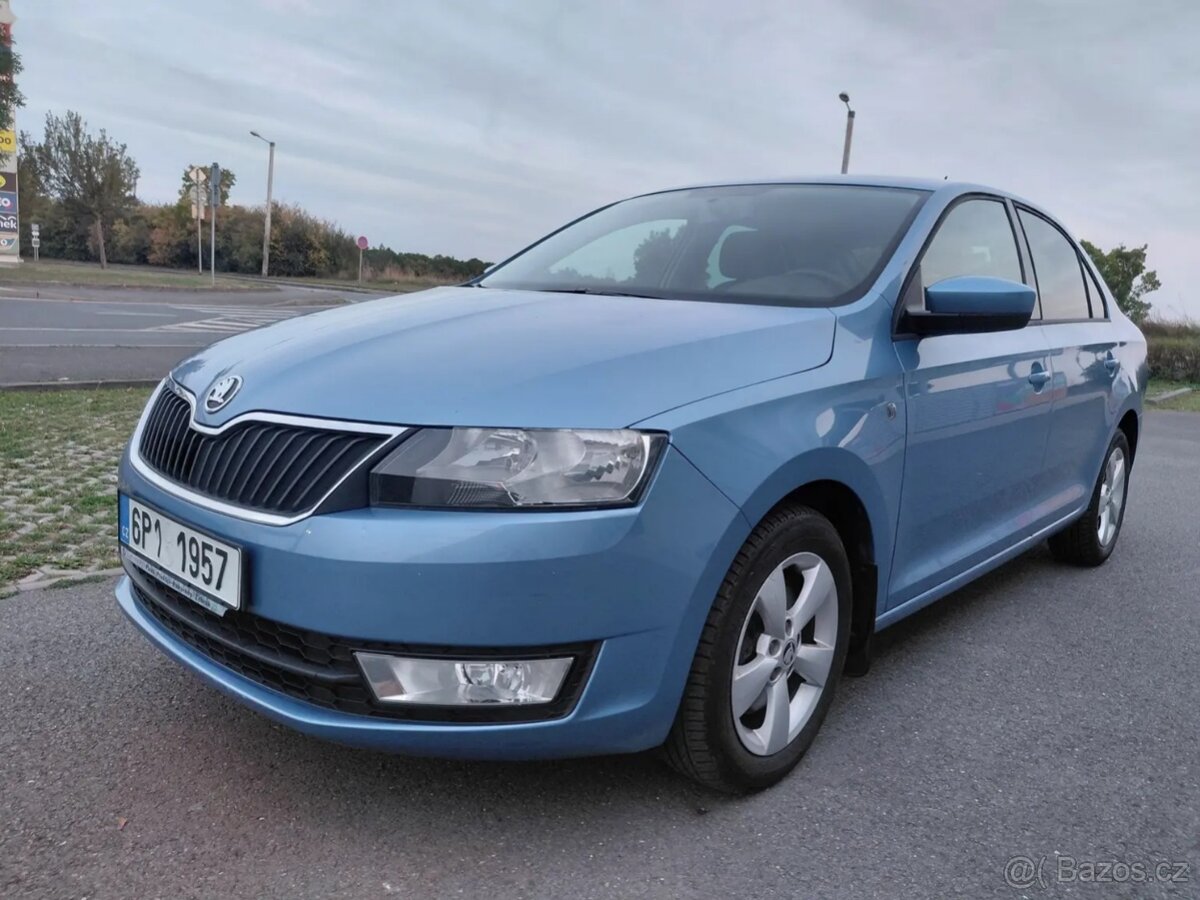 Škoda Rapid, 1.2TSI 77KW PĚKNÉ,SPOLEHLIVÉ - 13