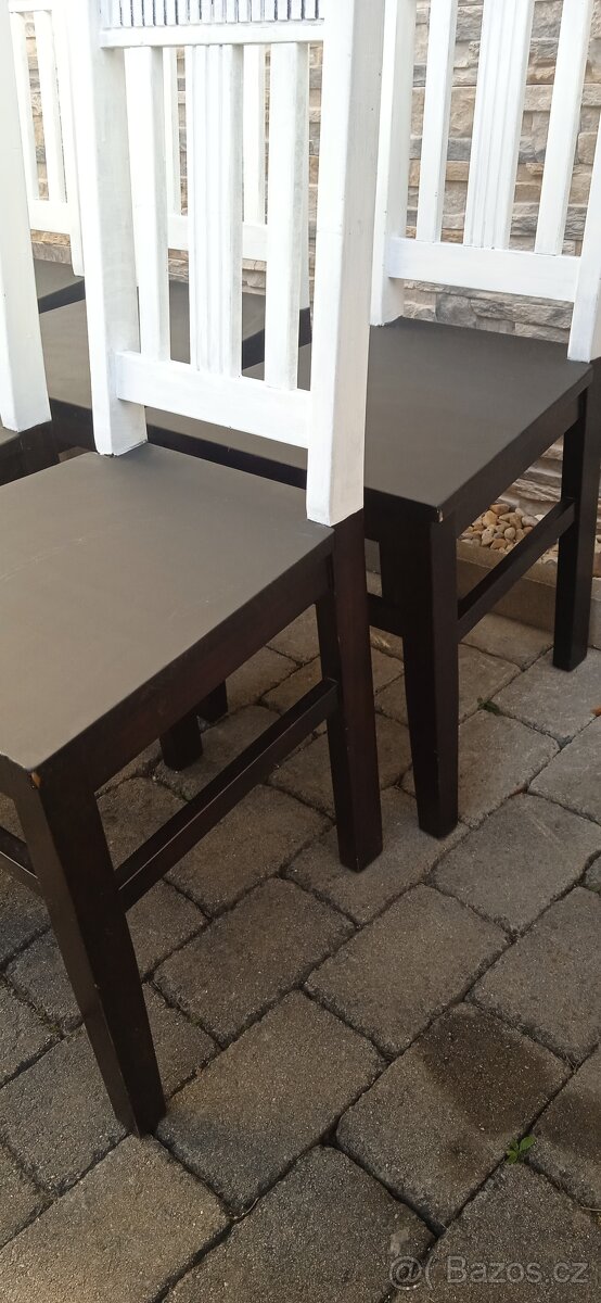 Jídelní stůl+8 židlí -styl vintage - 13