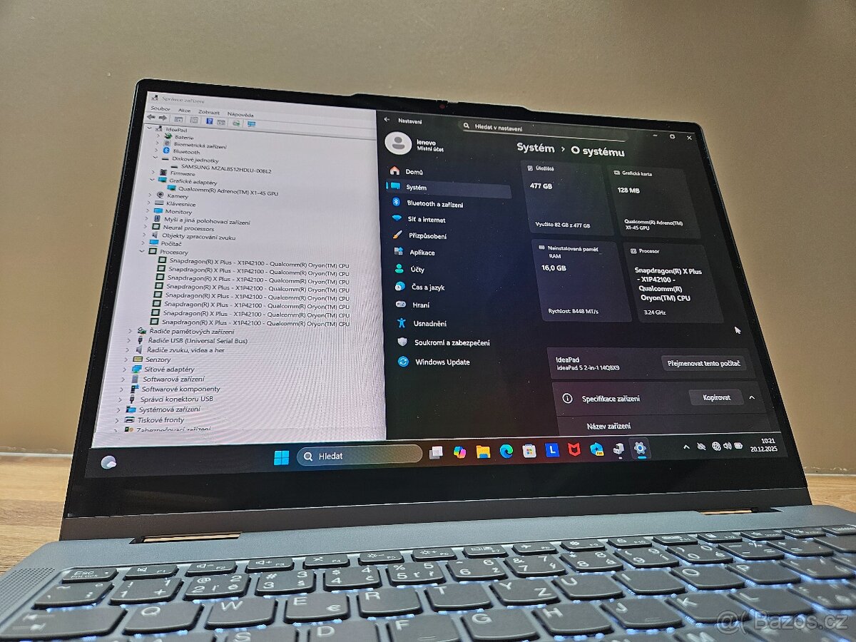 OLED_14" LENOVO IDEAPAD 5 14Q8X9_SNAPDRAGON X PLUS_16GB_SSD - 13