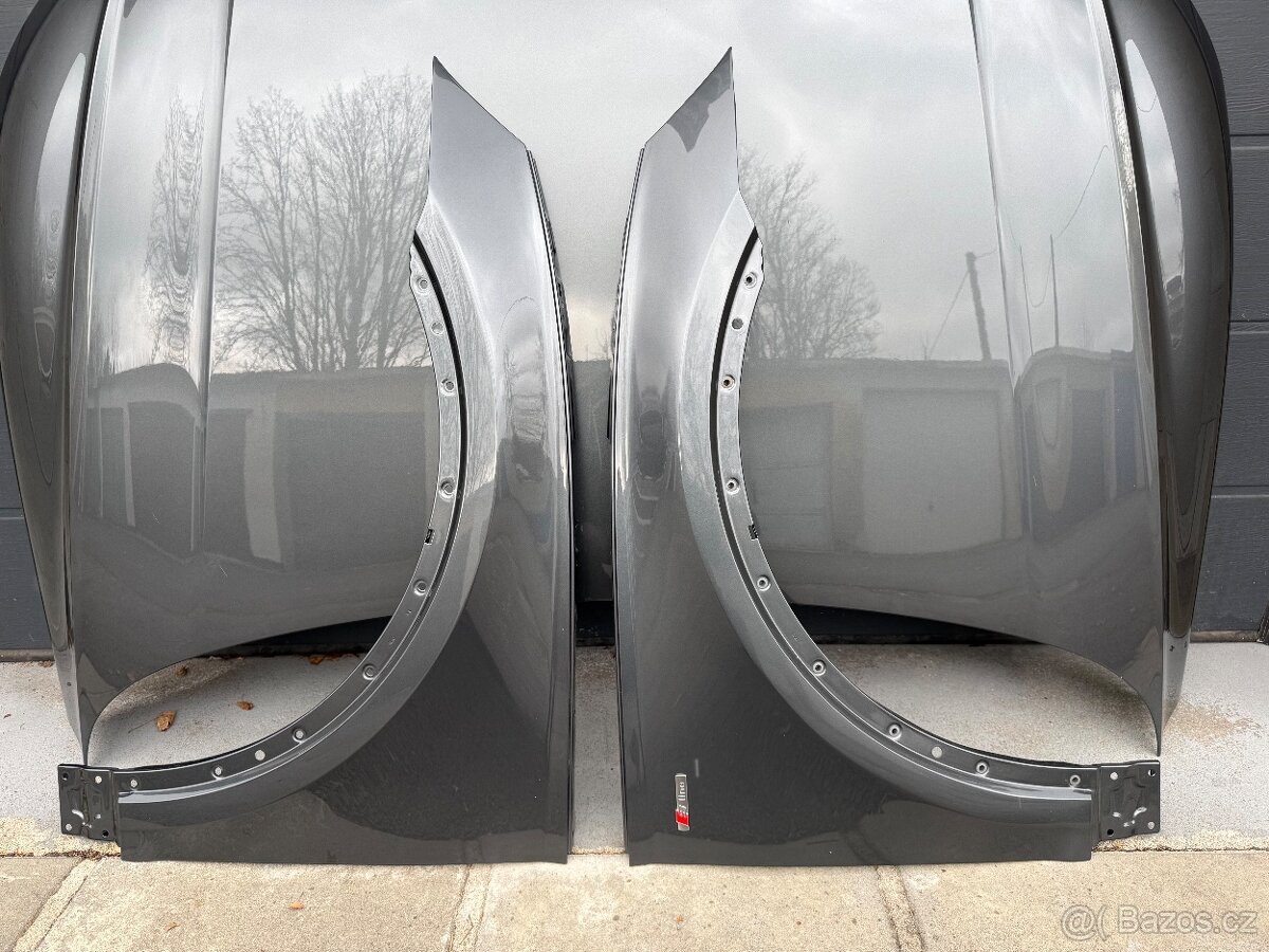 Audi SQ5 Q5 80A nárazník kapota blatníky světla - 13