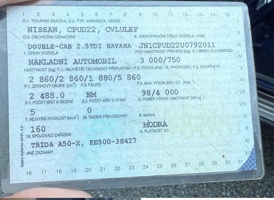 Nissan Navara D22 2,5TD DOUBLE-CAB - 13