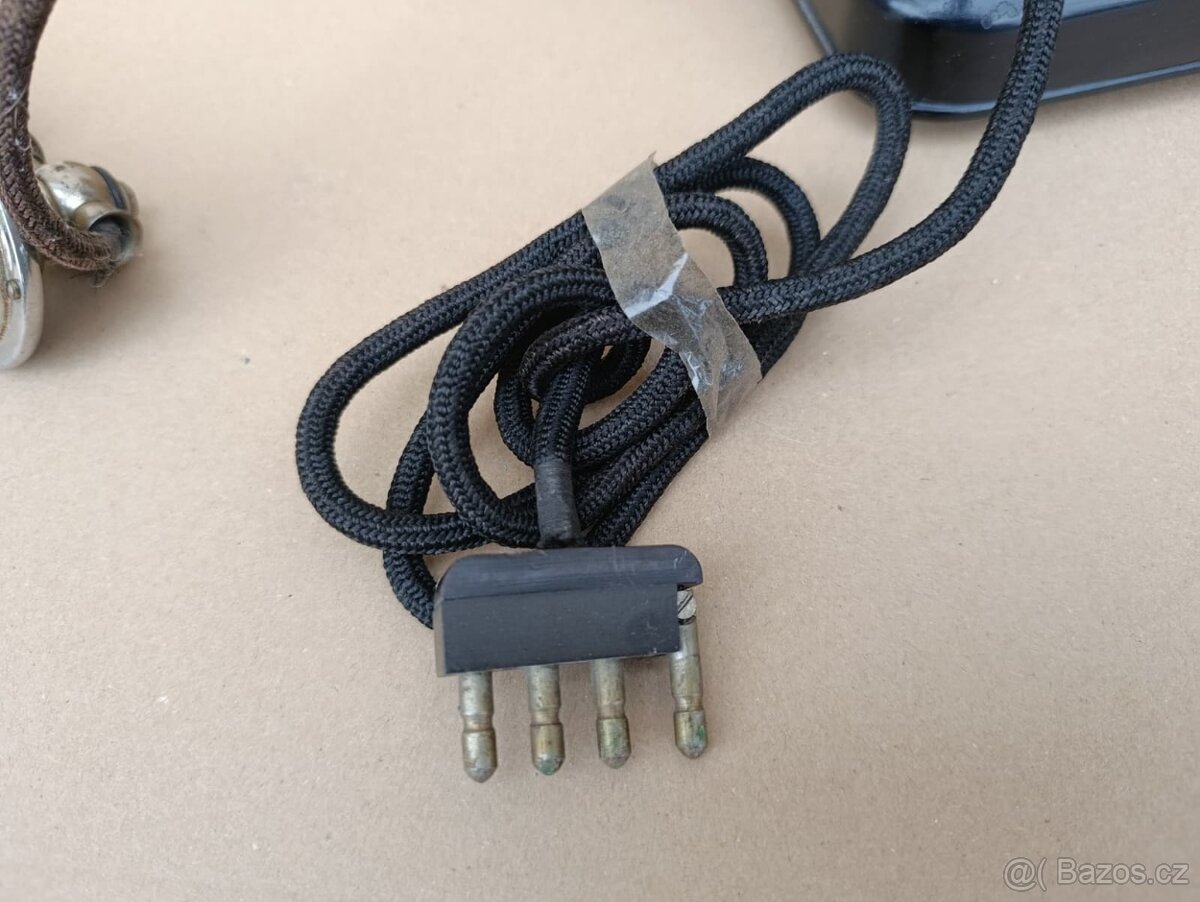 Velmi starý dánský telefon Jydsk, krásný kus do sbírky top - 13