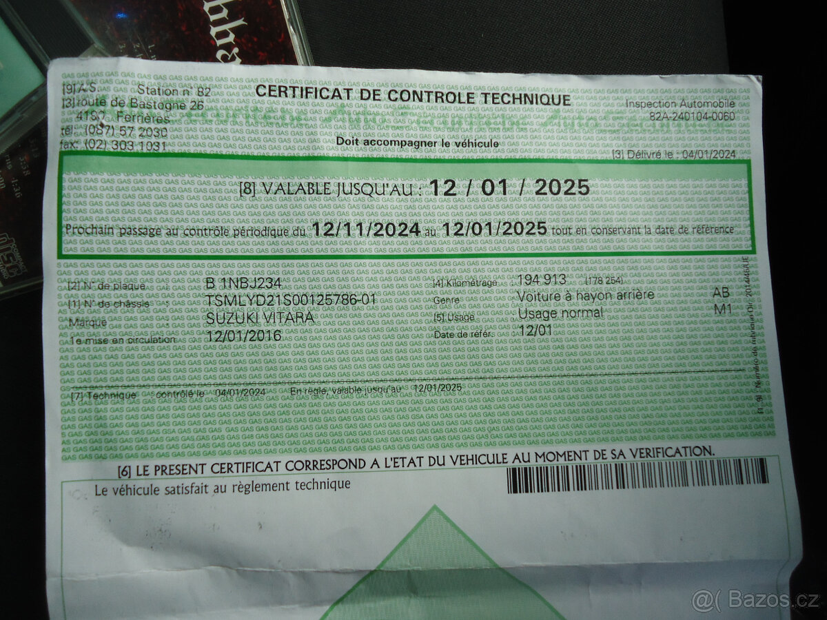 Suzuki Vitara 1.6 benzín 88 KW 2016 - 13