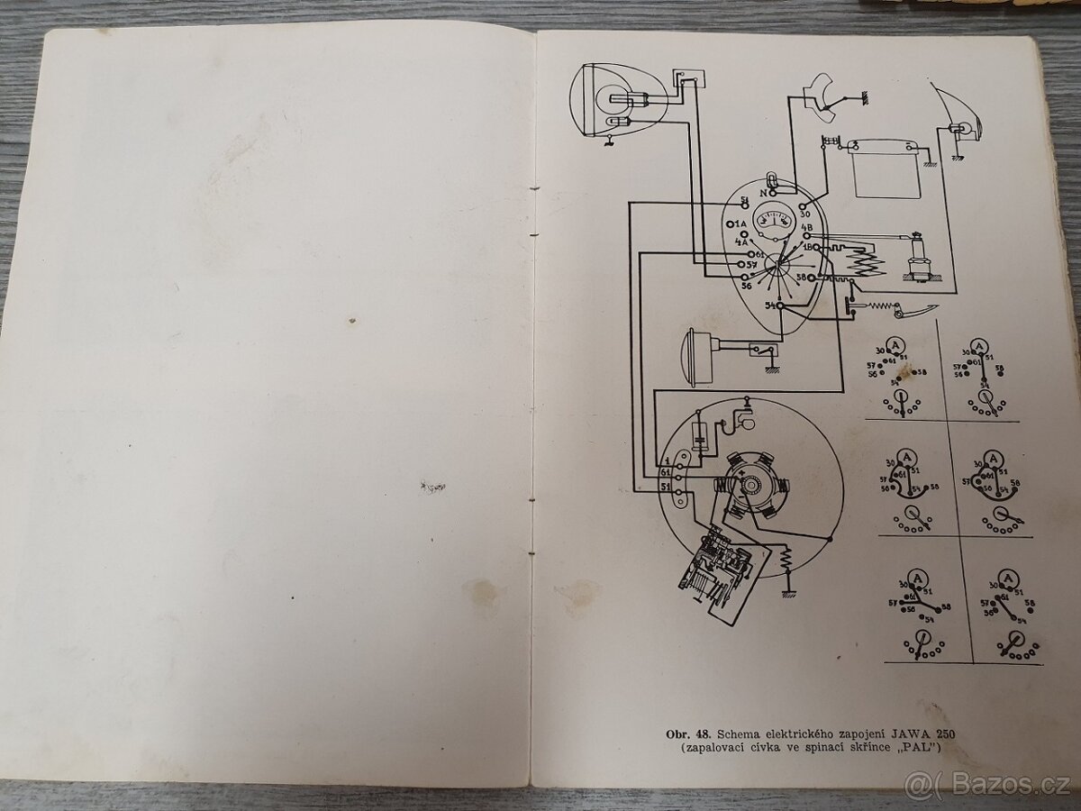 JAWA 250-350 příručka 1953 - 13