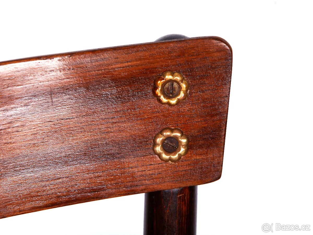4x secesní židle GT Thonet, No 654, 1910 - 13