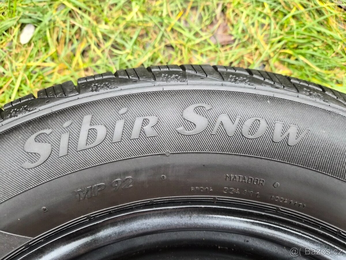 Kompletní zimní ocelová kola ŠKODA - 195/65 R15 - 5x100 - 13