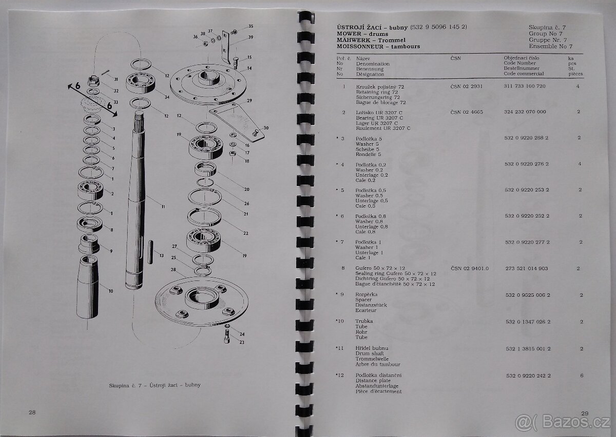 Rotační žací stroje AGROSTROJ - 13