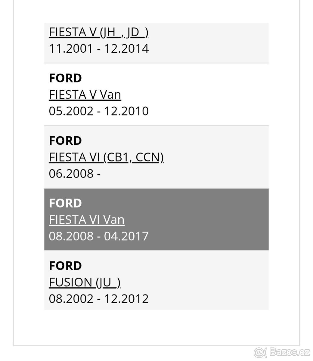 Nový naftový filtr pro Ford, Peugeot, Citroën, Toyota, Mazda - 13