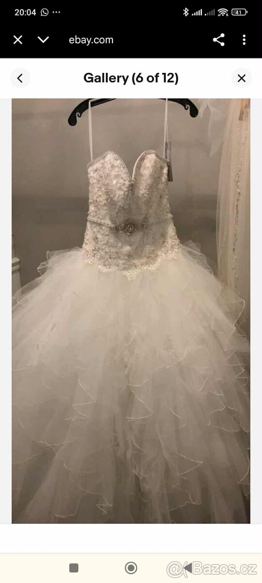 svatebni šaty z vleckou - 13