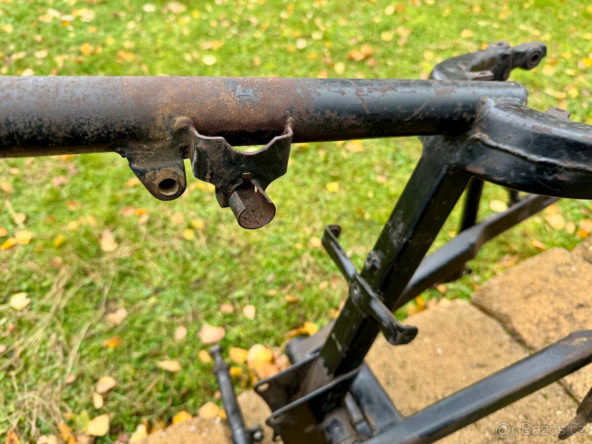 ČZ 125 453 - rám se štítkem rok 1961 - 13