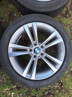 Alu kola 5x120 BMW R18 originál pneu 225/50/18 - 13