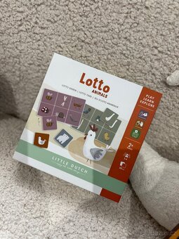Dřevěná lednička + lotto Little Dutch - 13