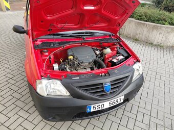 Dacia Logan 1.4MPi Koupeno v ČR,84TIS.KM,Pěkný stav - 13
