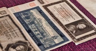 Konvolut protektorátních bankovek 5,- až 5oo,-Koru - 13