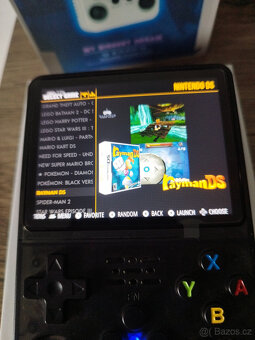 Handheld konzole R36S černá (verze ArkOS 2.0) +15000 her - 13