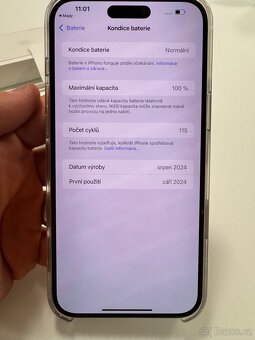 Apple iPhone 16 PLUS, 128GB bílý, v záruce, TOP STAV - 13