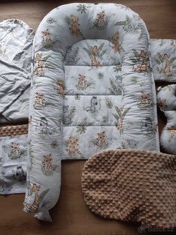 Hnízdečko se Safari zvířátky + zavinovačka a další - 7 ks - 13