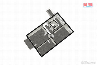 Pronájem bytu 3+1, 62 m², Hradec Králové, ul. Severní - 13