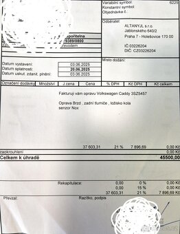 Volkswagen Caddy 2016  2.0 TDI - odpočet DPH - 13