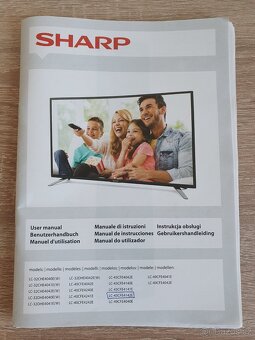 LCD COLOR TV zn.SHARP 43"/108cm - 13
