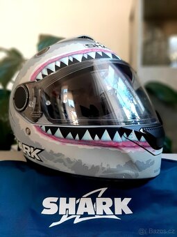 Přilba Shark Spartan Carbon / Replica Lorenzo..  NOVÁ - 13