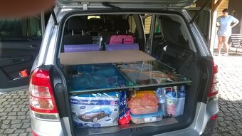 Opel Zafira B - vestavná lůžková úprava - 13