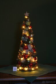 Vánoční stomeček 42cm světelný - 13