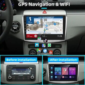 4+64G CarPlay Autoradio Skoda Octavia + Ramik DOPRAVA ZDARMA - 13