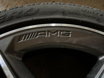 ALU AMG MERCEDES 6x, zimní pneu+original výfuk - 13