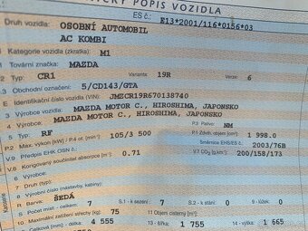 Mazda 5 2.0tdi PRODÁNO - 13