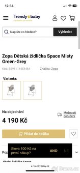ZOPA - Dětská jídelní židlička - 13