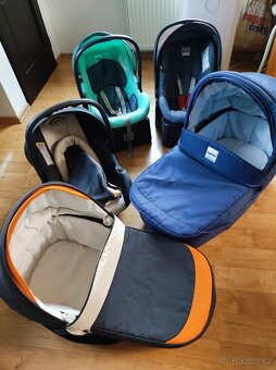 Dva sportovní kočárky Inglesina s hlubokou korbou - 13